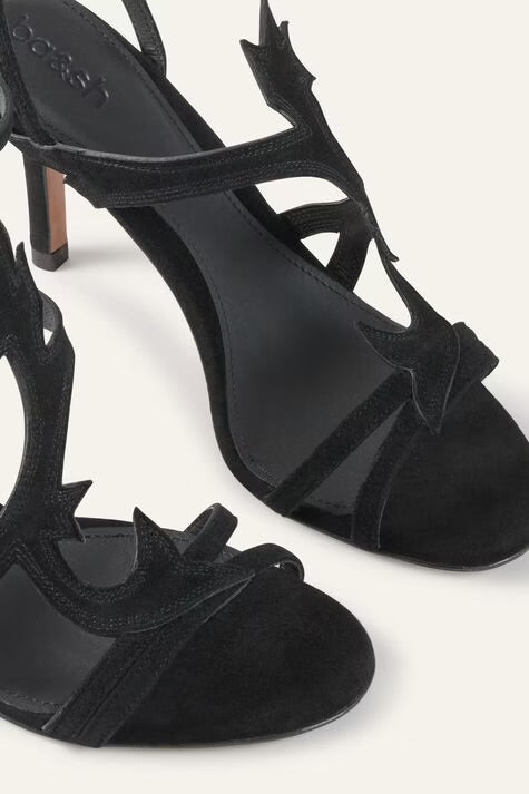 CATE zomšinės aukštakulnės basutės