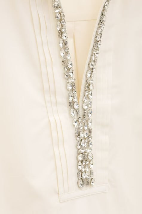 MISS MARŠKINIAI SU KRISTALAIS DEKORUOTA IŠKIRPTE