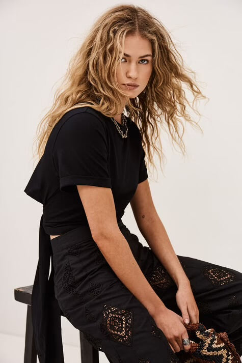 Ba&sh BLANCA marškinėliai