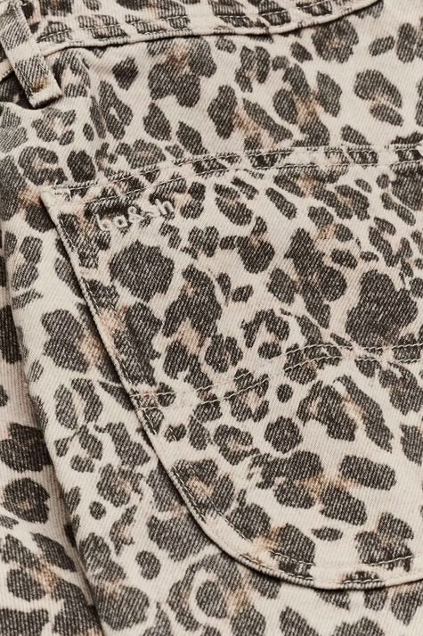 LEONIE leopardo džinsai